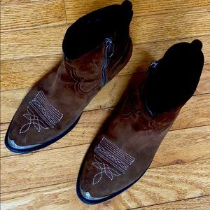 Golden Goose Deluxe Brand ankle cowboy boots SZ 37